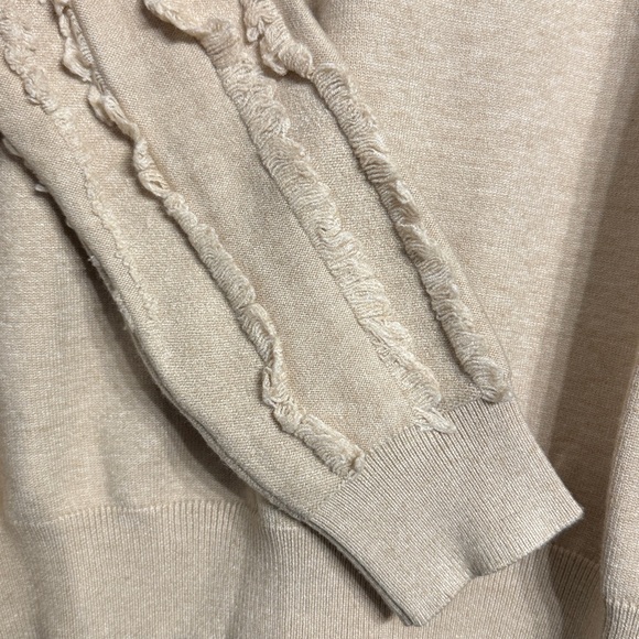 BiBi women’s camel color crewneck Sweater‎ M - Picture 2 of 7